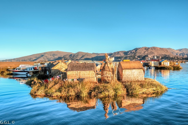 Depuis Cusco : Lac Titicaca - visite d&#039;une jounée en bus couchette.