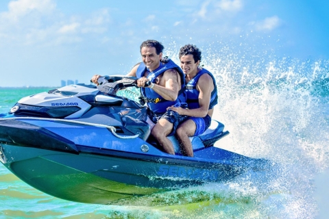 Cancun: WaveRunner-ritCancun: WaveRunner 60 minuten durende rit