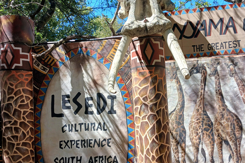 Lesedi: Vila Cultural e experiência de dança tribal