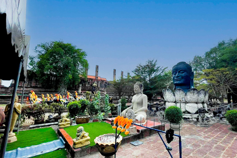 Bangkok: Ayutthaya hidden temples & tuk-tuk tour