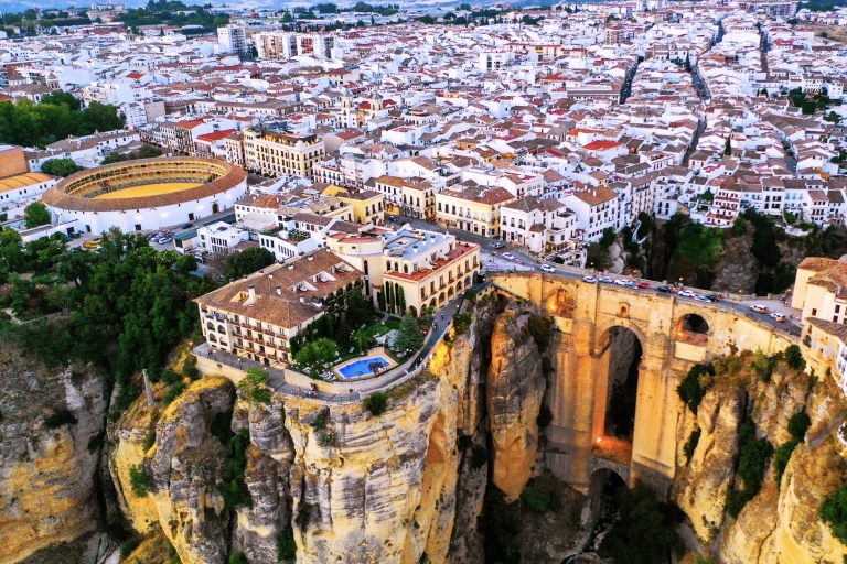 From Málaga: Ronda, White Village & Sevilla Day Trip English Tour