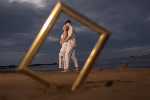 Gouves: Sunset Photoshoot with Professional Photographer Premium Sunset Experience – 30 Professionally Edited Photos