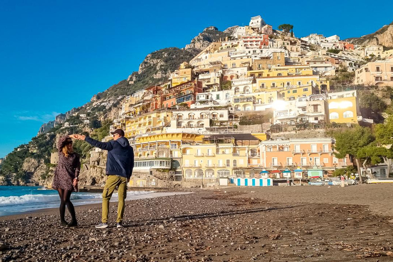 Positano Beach & Scenic Private Photoshoot + Video Option Standard: 20 photos | 30 mins