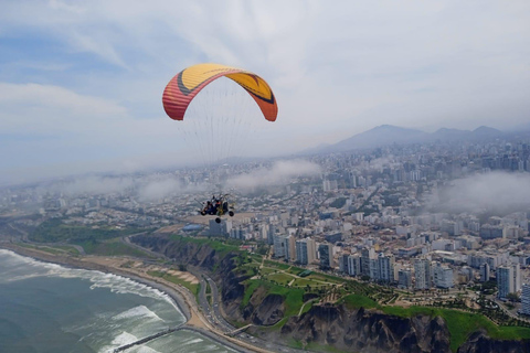 Lima: Paramotoring na Costa Verde |Adrenalina|