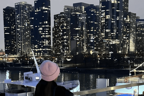 Chicago by Night: Skyline, Riverwalk & Navy Pier Lights