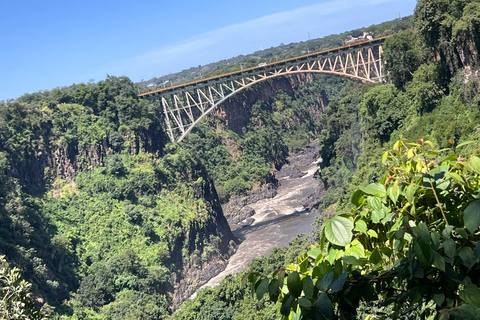 Victoria Falls Sunrise Guided Tour & Local Market Experience Victoria Falls: Sunrise Guided Tour with Souvenir Market