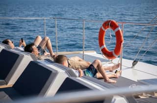Marseille: Halbtagesausflug mit dem Katamaran in der Bucht von Marseille