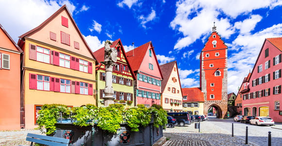 Privater Fahrer: München>Harburg,Dinkelsbuhl,Rothenburg & zurück
