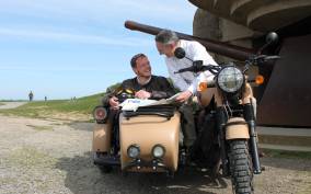 Normandy World War II Private 2 Hours Sidecar Tour Bayeux