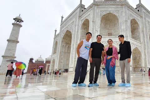 Agra: Skip-the-line Taj Mahal, Agra Fort & Baby Taj Day Tour Taj Mahal and Agra Tour With Car, Driver and Tour Guide