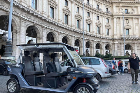 Visite de Rome en voiturette de golf