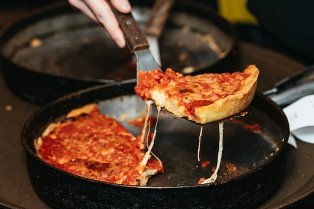 Chicago: Klassischer Foodtour Rundgang mit Fahrrad- oder Kajakverleih