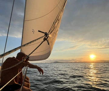Barcelona: Coastline Sailing with Swim Toys w/ Food & Drinks