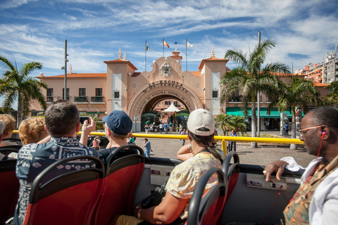City Sightseeing: Santa Cruz de Tenerife HOHO Bus Tour 24-Hour Hop-On Hop-Off Bus Tour