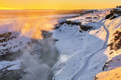 From Reykjavik: Golden Circle, Kerid, &amp; Secret Lagoon TourTour with Meeting Point