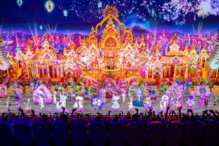 From Khao Lak: Carnival Magic Phuket Ticket with Transfer Royal Seat with Dinner