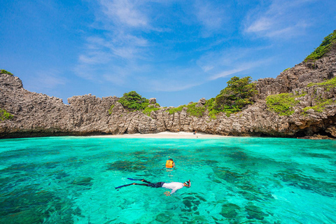 Ko Lanta: Koh Rok &amp; Koh Haa Schnorcheln die Andaman Edelsteine Tour