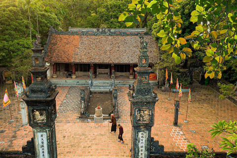 Depuis Hanoi : Ninh Binh - Trang An - Grottes de Mua - Déjeuner et busAu départ de Hanoi : Découvrez la beauté de Ninh Binh - Excursion d&#039;une journée