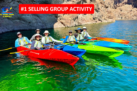 From Las Vegas: Kayak Rental to Emerald Cave Colorado River 8:00am/9am/10am/11am - 4 Hour Kayak Rental