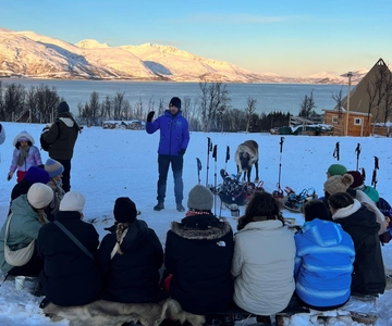 Tromsø: Schneeschuhwandern mit Rentieren