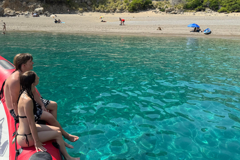 Alcudia: sightseeing, zeegrotten en snorkelavontuur per boot3 uur durende speedboottocht - grotten, snorkelen en sightseeing