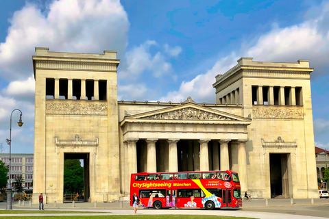 Visite à arrêts multiples de Munich : billet 1 jour ou 2 joursBillet 1 jour - bus à arrêts multiples (tous les 13 arrêts)