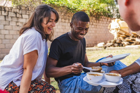 Livingstone: Traditional Zambian meal at a local home
