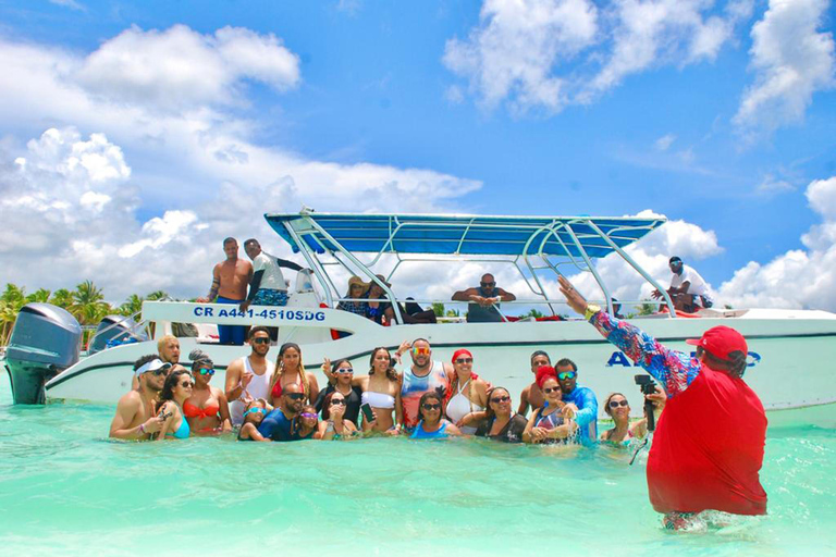 Depuis Saint-Domingue : Catamaran et bateau rapide sur l&#039;île de Saona