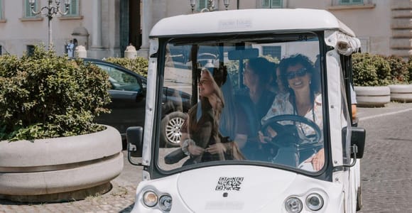 Rome: 1-Hour City Highlights Golf Cart Tour