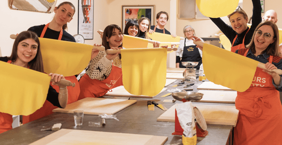 Bologna: Pasta Tagliatelle Ragu Kochkurs mit Spritz