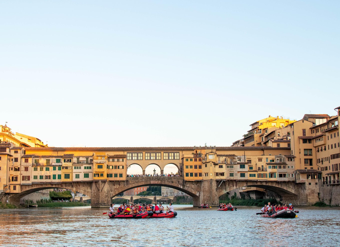Firenze: Panoramisk raftingtur med Pontevecchio og byens seværdigheder