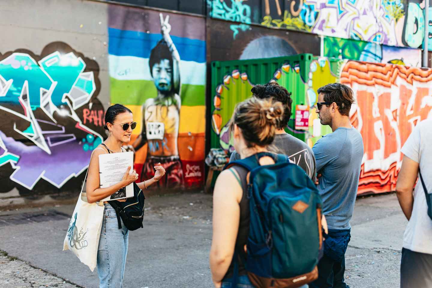 Berlin: City Street Art Guided Walking Tour - Tour in English