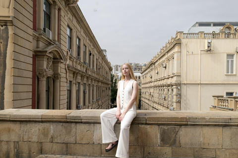 巴库城市与黄金时刻摄影体验巴库城市和黄金时刻摄影体验