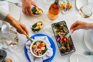 Pelješac: vini bianchi e rosati con un vassoio assortito di frutti di mare per 2 persone