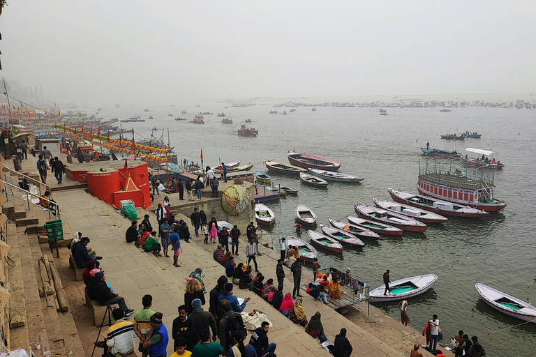 Varanasi: Sunrise Boat Tour with Heritage Walk