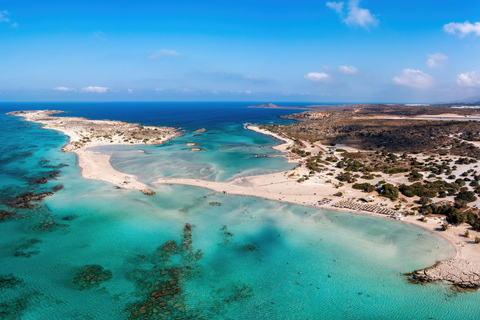 Catamaran Cruise to Elafonisi & Kedrodasos: Lunch & Open Bar Elafonisi Cruise: Snorkel, Paddle & Healthy Meal