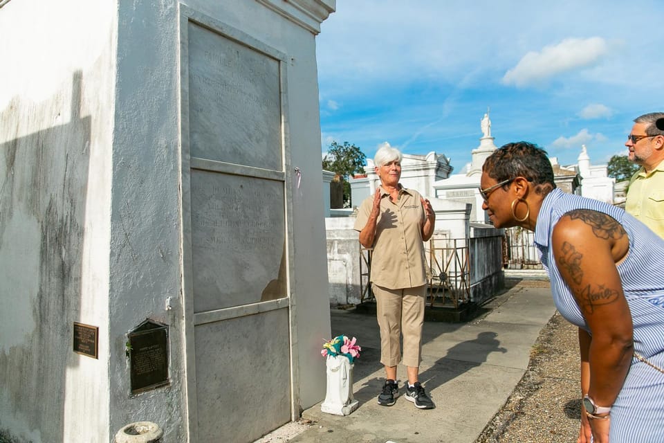 New Orleans: Walking Tour Inside St. Louis Cemetery No. 1 | GetYourGuide