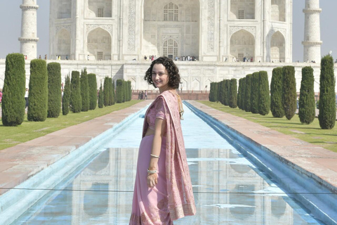 Taj Mahal Elegance Framed by Expert Photography