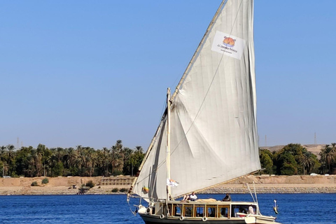 Aswan to Luxor: one Night Felucca to Kom Ombo, Edfu, Luxor