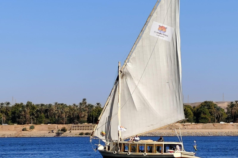 Aswan to Luxor: one Night Felucca to Kom Ombo, Edfu, Luxor