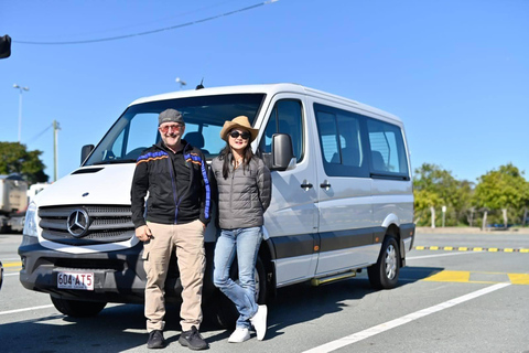 Bem-vindo a Brisbane: excursão de meio dia para grupos privadosMiniautocarro (até 11 pessoas) Partida de Brisbane