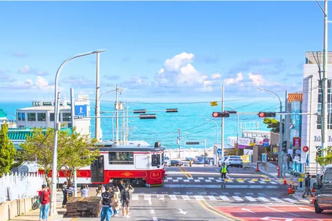 Busan: comboio de praia dos tesouros da costa, aldeia cultural e muito mais