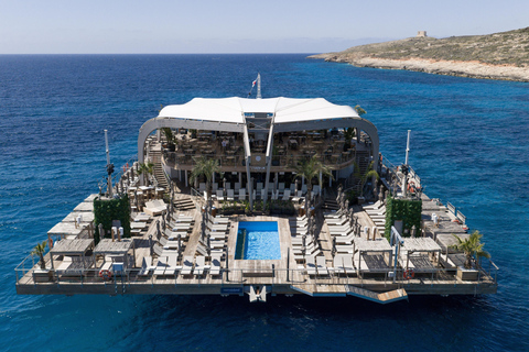 Mellieha: Floating Lido Escape w/ Optional Private Transfers Without Land Transportation