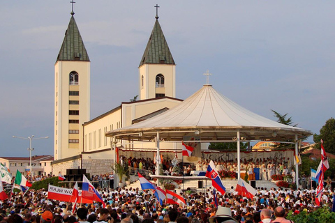 Visite privée de Međugorje, de la colline des Apparitions et de MostarVisite privée