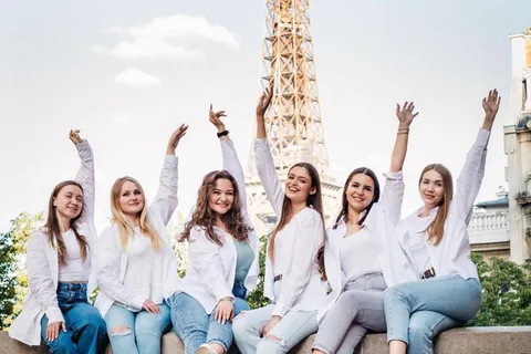 Paris, Frankrike Professionell fotograf