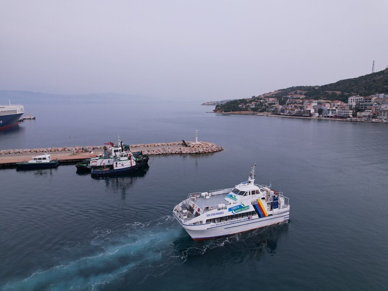 Von Cesme aus: Fährüberfahrt nach Chios