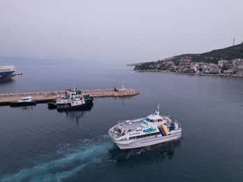 Von Cesme aus: Fährüberfahrt nach Chios