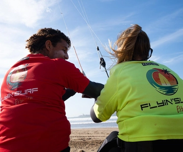 Essaouira: Clase Privada de Kitesurf con Ducha Caliente