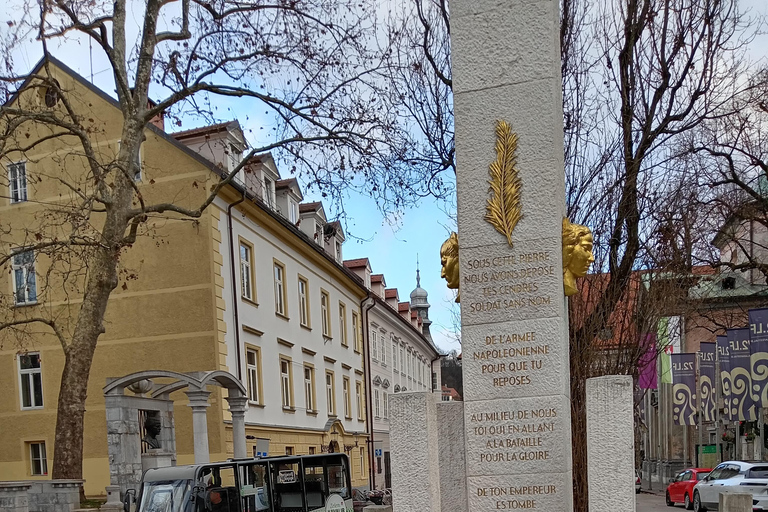 Ljubljana : Visite à pied du centre-ville esperienza tempo/storia.