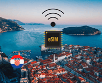 eSIM Croatia , Internet Data Plan 4G/5G - Hizvo